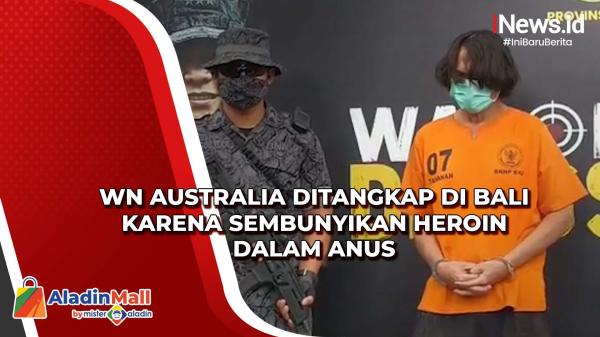 WN Australia Ditangkap di Bali karena Sembunyikan Heroin dalam Anus