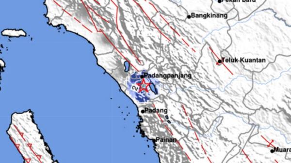 Gempa Bumi Magnitudo 3,5 Guncang Padang Panjang Sumbar