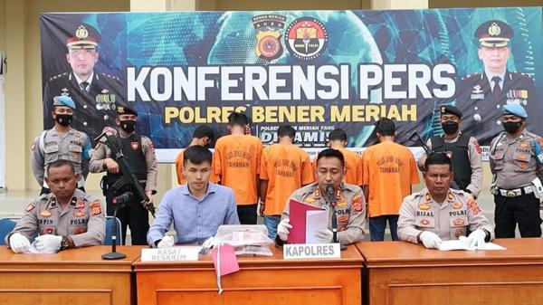 Polisi Bongkar Kasus Perampokan Nasabah Bank dan Pencurian Ekskavator, 9 Pelaku Ditangkap
