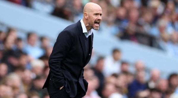Erik ten Hag angkat bicara usai Manchester United dibantai Manchester City 3-6 pada pekan ke-9 Liga Inggris di Etihad Stadium, Minggu (2/10/2022) malam WIB. (Foto: Reuters/Carl Recine)