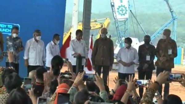 Kunker ke Batang, Jokowi Awali Groundbreaking Pabrik Paralon di KITB 