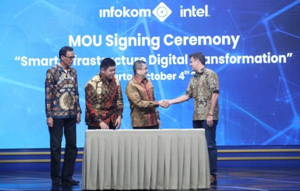 Teken Mou Dengan Intel Mnc Group Berharap Transformasi Digital Di