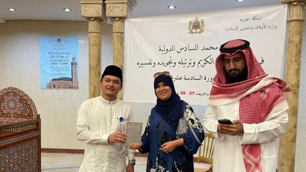 Keren! Hafiz Indonesia Juara 1 MTQ Internasional di Maroko