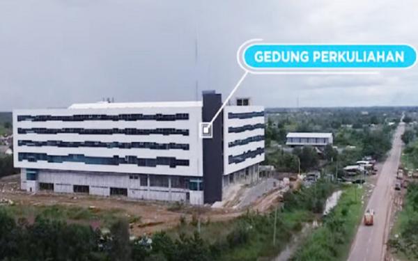 Kampus C Kampus C Universitas Sumatera Selatan di Jakabaring. (Foto: Dok/USS)