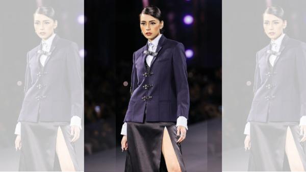 Tamara Dai tampil dengan balutan busana serba hitam (Foto:Instagram Tamaradai)