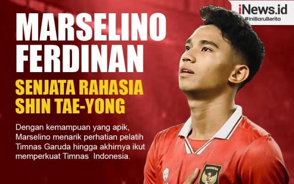 Infografis Marselino Ferdinan Senjata Rahasia Shin Tae-yong