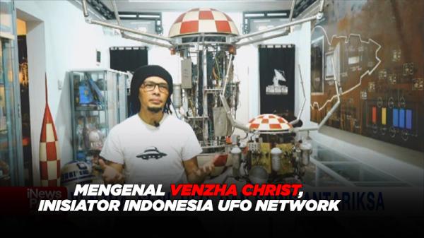 Mengenal Venzha Christ, Inisiator Indonesia UFO Network