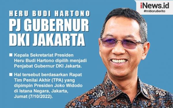 Infografis Heru Budi Hartono Dipilih Jadi Pj Gubernur DKI Jakarta