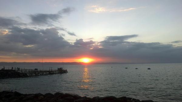Pantai Timur Pangandaran. (FOTO: ISTIMEWA)