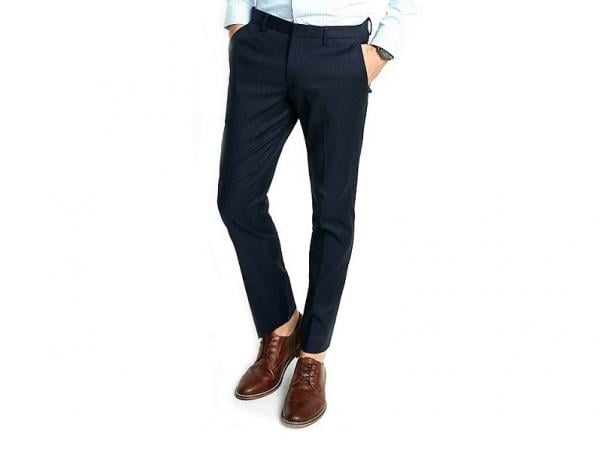 House of Cuff Slim Fit Trouser Navy Blue