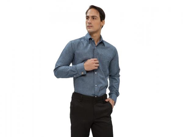 House of Cuff Cufflinks French Cuff Navy Pattern