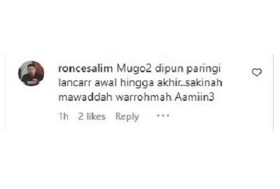 Komentar warganet di Instagram Happy Asmara.