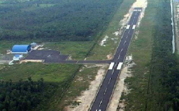 Bandara di Sumatera Selatan terakhir di Sekayu Bandara Pangeran Abdul Hamid di Sekayu, Musi Banyuasin. (Foto: Istimewa/majalah bandara)