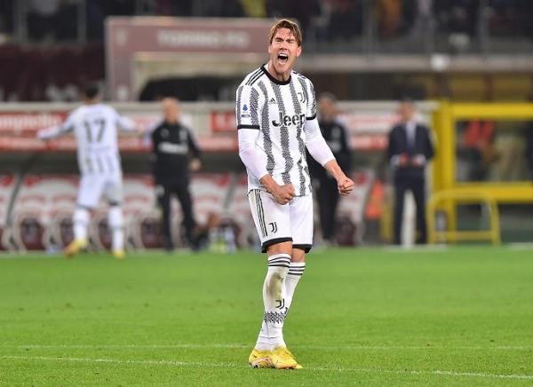 Striker Juventus, Dusan Vlahovic Striker Juventus, Dusan Vlahovic. (Foto: REUTERS)