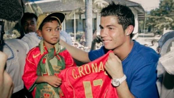 Artis yang punya anak angkat, Cristano Ronaldo Artis yang punya anak angkat, Cristano Ronaldo (Instagram Martinus_Ronaldo)