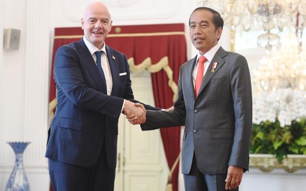 Presiden Jokowi Akan Berikan Tanda Kehormatan ke Gianni Infantino dan Hadiri Pembukaan Piala Dunia U-17