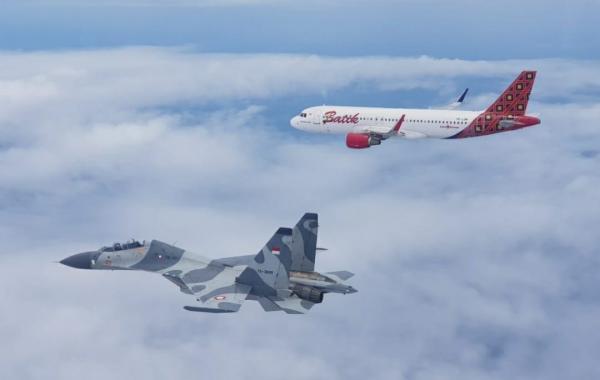 Pesawat Sukhoi Su-27 memiliki jarak jangkau yang jauh. (Foto: dok iNews)