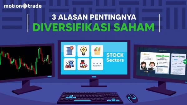 Tips MotionTrade: 3 Alasan Pentingnya Diversifikasi Saham