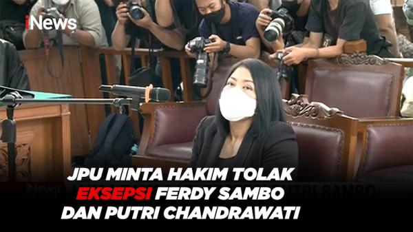 JPU Minta Hakim Tolak Eksepsi Ferdy Sambo dan Putri Chandrawati 