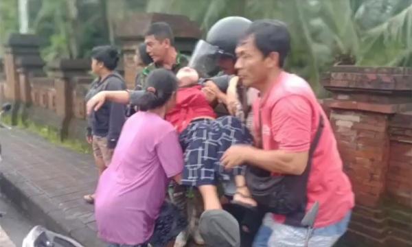 Heroik! Anggota TNI Di Bali Gagalkan Ibu Muda Hendak Bunuh Diri Loncat ...