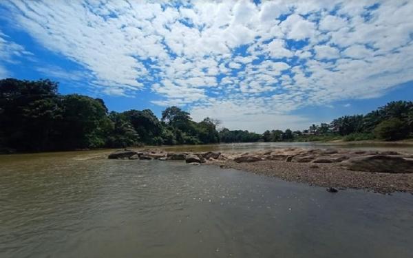 Sungai Rupit di Kabupaten Musi Rawas Utara. (Foto: Sindonews)