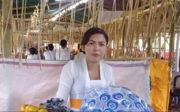 Luh Suteni, istri yang tewas dibunuh suami saat hamil. (Foto: Pande Wismaya)