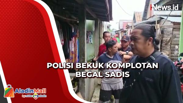 Polisi Bekuk Komplotan Begal Sadis di Palembang