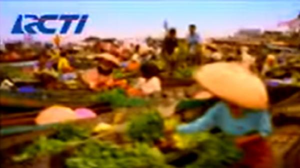 Pasar Apung di Indonesia, Pasar Apung Muara Kuin Pasar Apung di Indonesia, Pasar Apung Muara Kuin (Foto: Tangkapan Layar/RCTI)