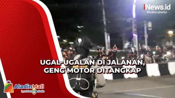 Ugal-ugalan di Jalanan Makassar, Sejumlah Anggota Geng Motor Ditangkap