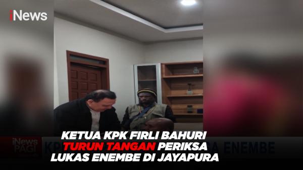 Ketua KPK Firli Bahuri Turun Tangan Periksa Lukas Enembe di Jayapura 