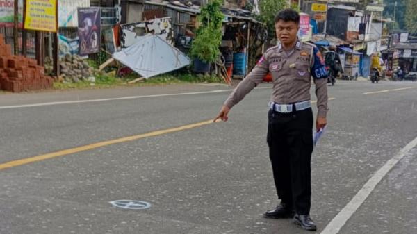 Motor dan Truk Adu Banteng di Puncak Bogor, Satu Orang Tewas