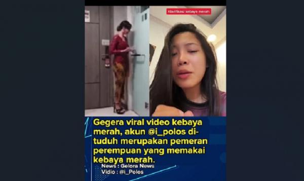 Gadis Cantik Ini Nangis gegera Kebaya Merah: Kenapa Sebarin Video Gue