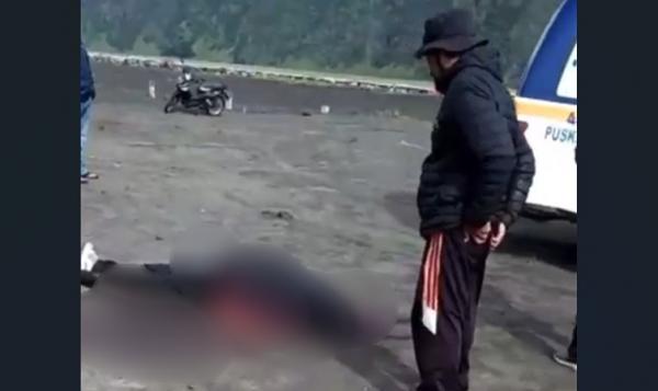 Penampakan saat korban tewas (istimewa).