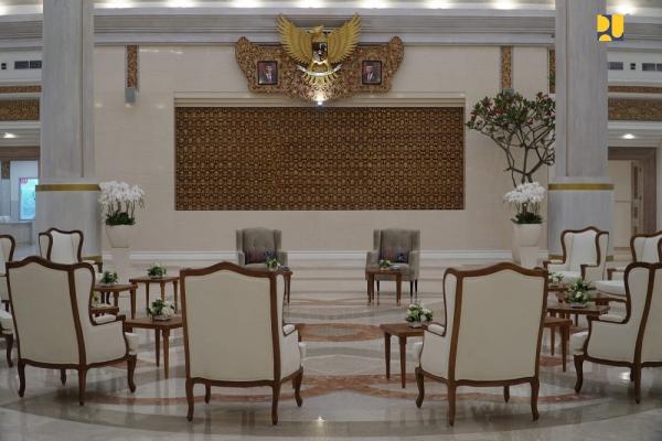 Ruang Tunggu Terminal VVIP Bandara Ngurah Rai. (Foto: dok Kementerian PUPR)