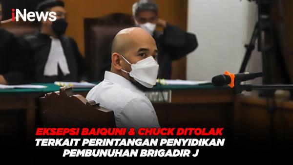 Eksepsi Baiquni & Chuck Ditolak