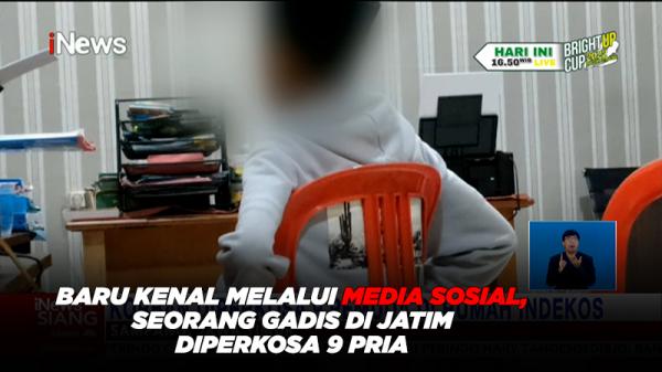 Baru Kenal Melalui Media Sosial, Seorang Gadis di Jatim Diperkosa 9 Pria