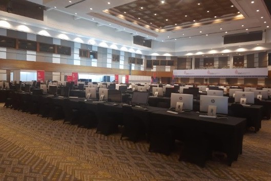 Media Center KTT G20 di Nusa Dua Bali. Foto: MIchelle N