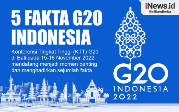 Infografis 5 Fakta G20 Indonesia