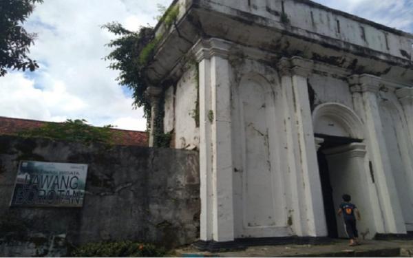 Lawang borotan atau pintu belakang Benteng Kuto Besak. SMB II terakhir keluar melalui Lawang Borotan untuk dibawa ke Sekanak sebelum diungsikan ke Ternate oleh Belanda. (Foto: Berli)