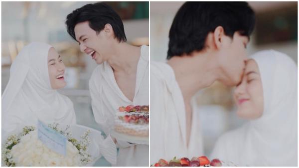 Romantisnya Ucapan Ulang Tahun Rey Mbayang untuk Dinda Hauw, Netizen Ikut Baper: Masya Allah