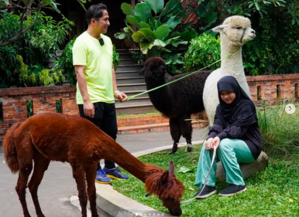Artis punya aviary raksasa pelihara ratusan jenis burung langka. (Foto: Instagram)