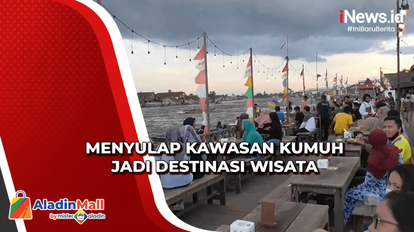 Tepi Arut, Kawasan Kumuh yang Disulap Jadi Destinasi Wisata