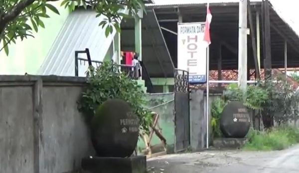 Hotel Tempat Polisi Tewas Hotel Permata Dana, tempat Bripda FNS ditemukan tewas. (Foto: iNews.id)