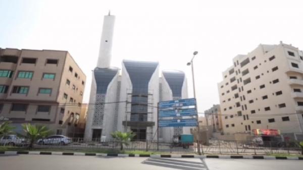 Masjid Syaikh 'Ajlin Rancangan Ridwan Kamil Berdiri Megah di Gaza Palestina