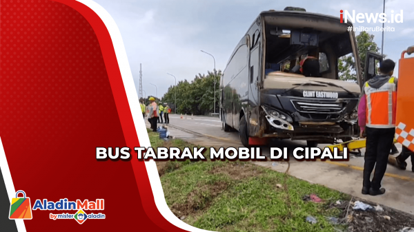 Kecelakaan Tol Cipali, Bus Tabrak Mobil hingga Terguling