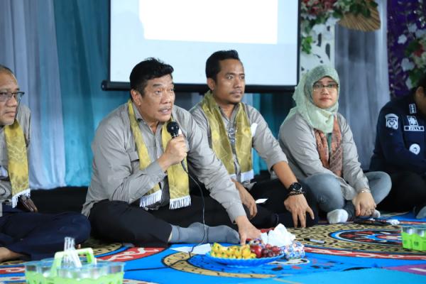 Peresmian Rumah Produksi Albumin Bumdesma Kayuh Baimbai. (Foto: Pemkab HSU)