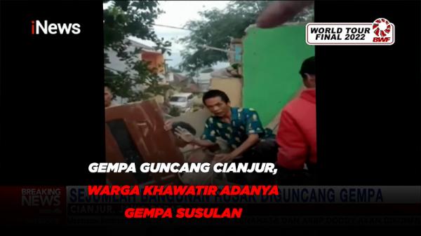 Gempa bumi kekuatan 5,6 Magnitudo di Cianjur Gempa bumi dengan kekuatan 5,6 Magnitudo mengguncang wilayah kabupaten Cianjur, Jawa Barat, pada siang (21/11).