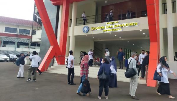 Gempa M5,6 Cianjur, Pengajar dan Mahasiswa IPB Berhamburan ke Luar Gedung