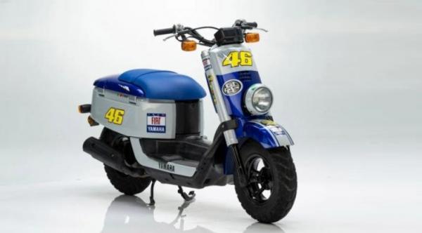 Skutik Valentino Rossi yang Digunakan Wara-Wiri di Padock MotoGP Terjual Rp275 Juta