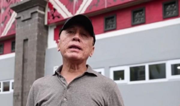 Ketua Umum PSSI Mochamad Iriawan mendatangi Stadion Kapten I Wayan Dipta di Gianyar, Bali. (Foto: Ketut Catur Kusumaningrat)